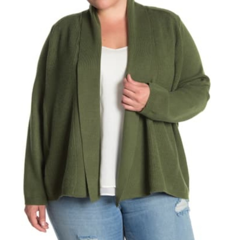 2X HOST PICK!!! Draped Open Front Cardigan - Picture 1 of 3